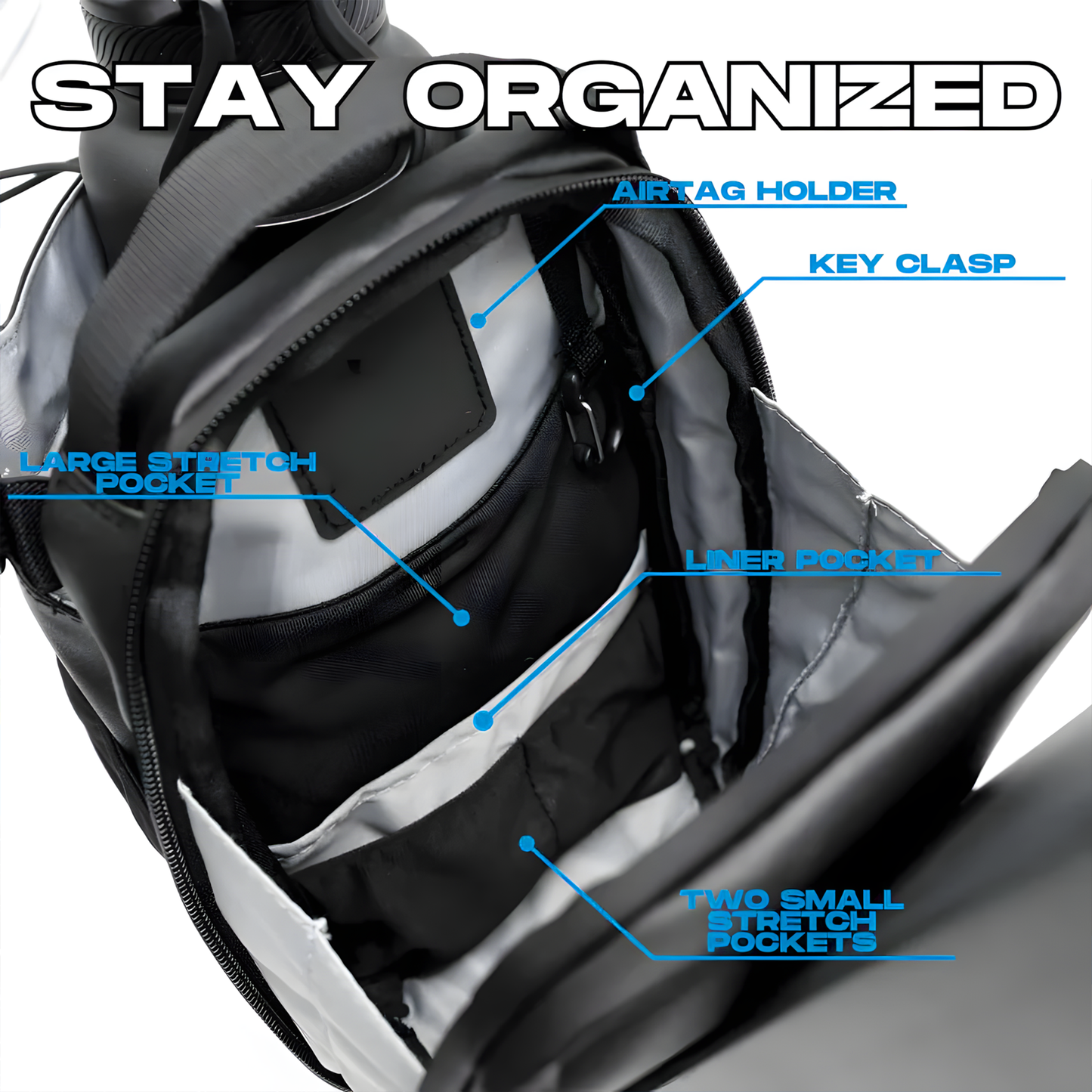 HealthModeFit™ Magnetic Gym Bag