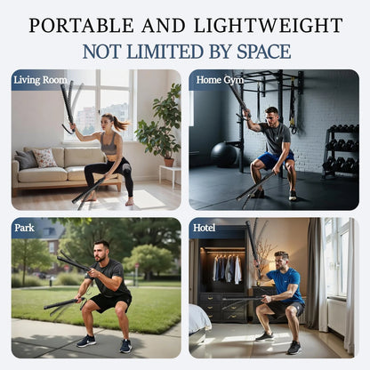 HealthModeFit™ Battle Ropes