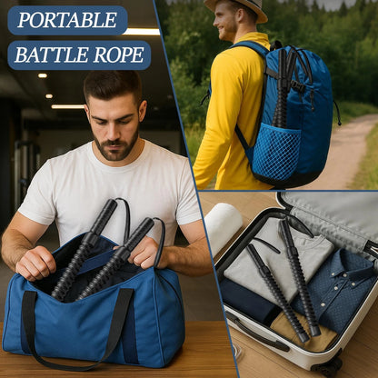 HealthModeFit™ Battle Ropes